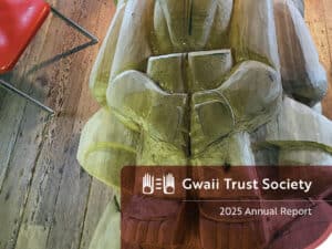 Gwaii Trust Annual Report cover 2025
