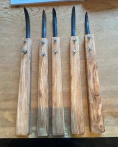 Selection of knife blades