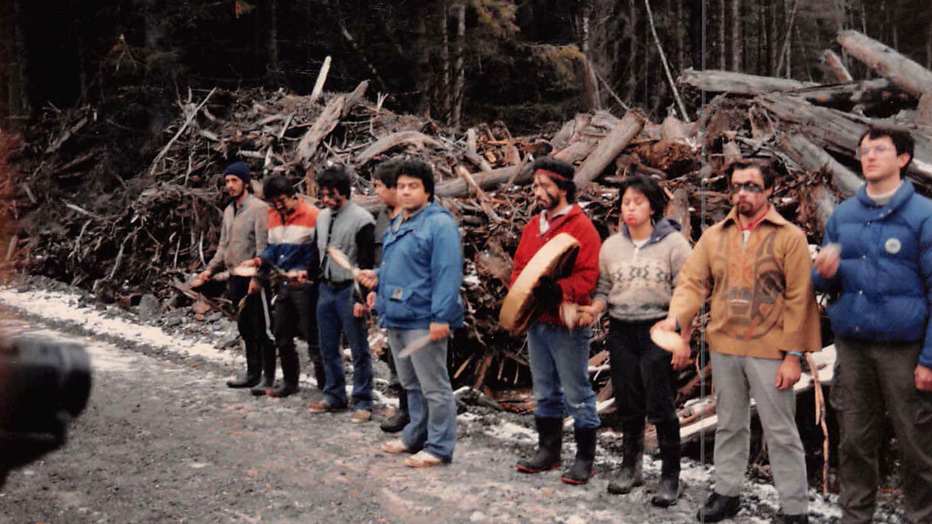 Those who stood the line in 1985 used non-violence to uphold Haida Law