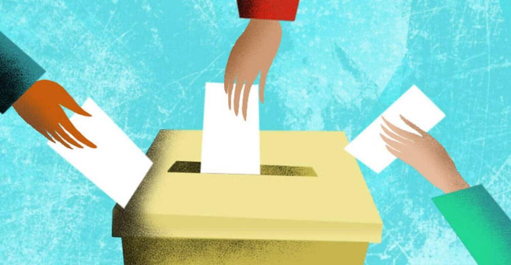 Voting illustration
